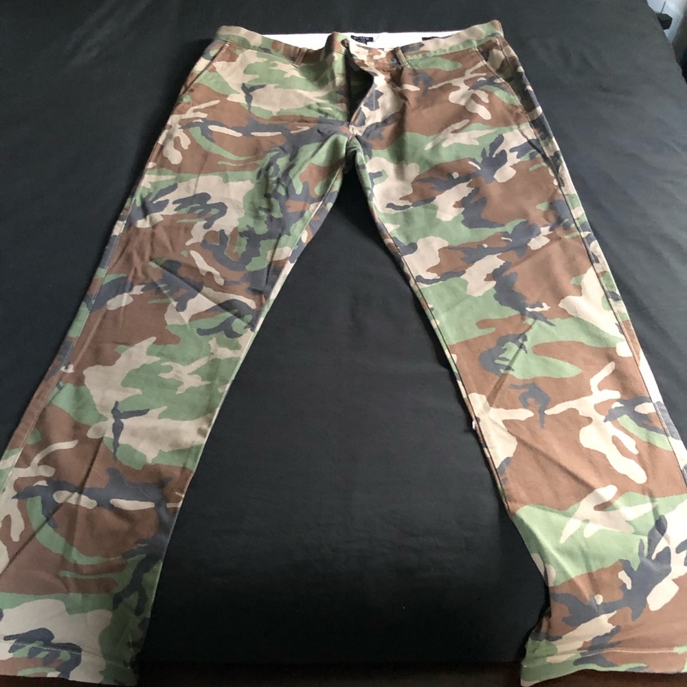 Slim fit J Crew Army fatigue chino